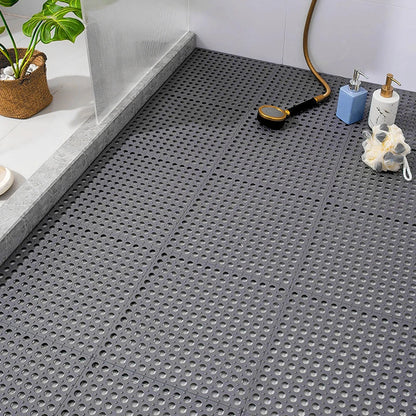 Antislip douchemat tegels met drainage