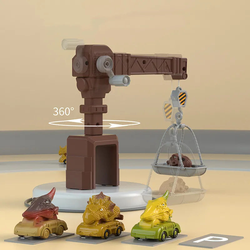 Interactieve dinosaurus speelset met licht en geluid