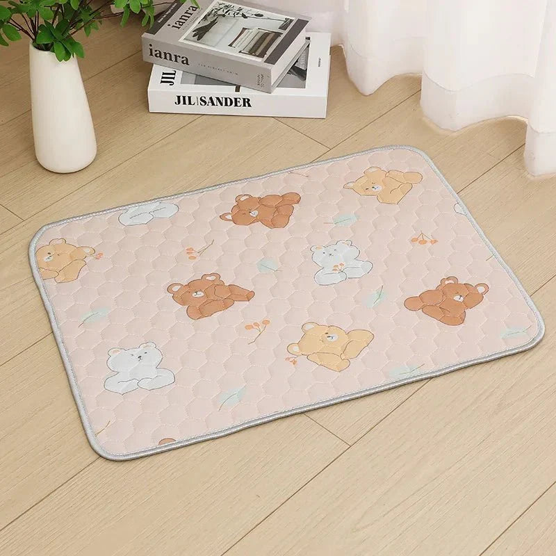 Koelmat voor honden en katten met ademend ice-silk