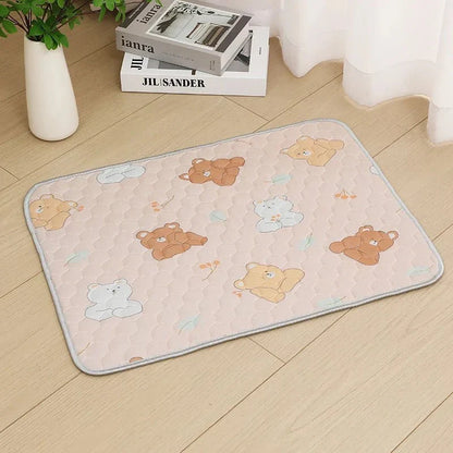 Koelmat voor honden en katten met ademend ice-silk