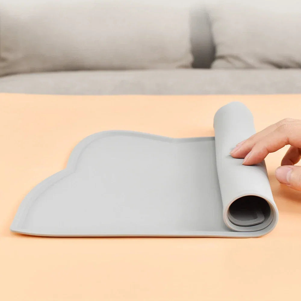 Waterdichte antislip voermat van 44x25 cm voor honden en katten