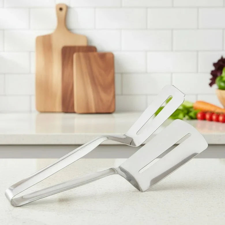 Rvs spateltang voor barbecue en keuken