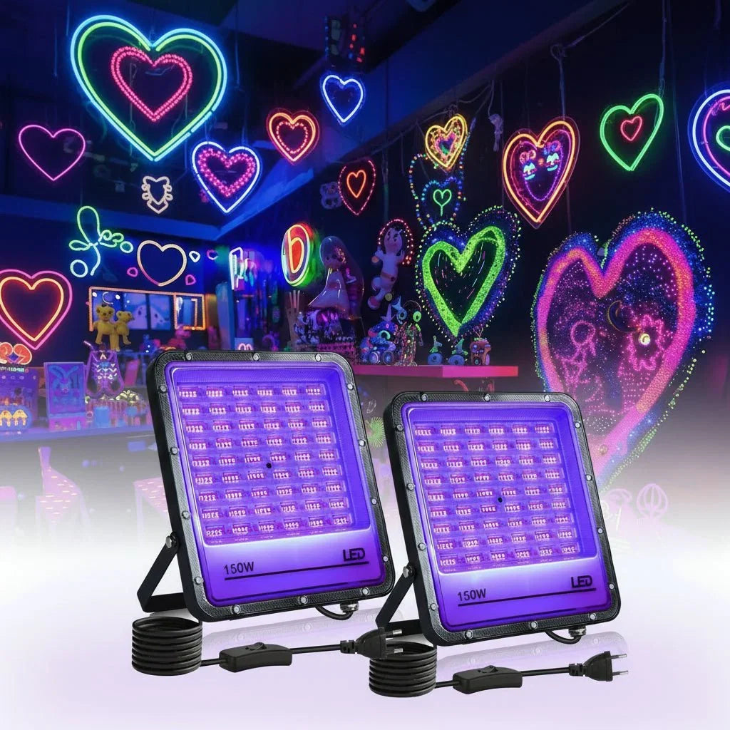UV Schijnwerper met 395 nm Led-Blacklight