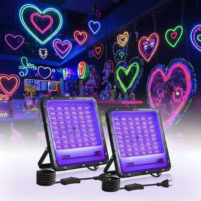 UV Schijnwerper met 395 nm Led-Blacklight