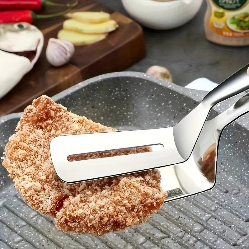 Rvs spateltang voor barbecue en keuken