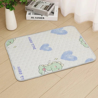Koelmat voor honden en katten met ademend ice-silk