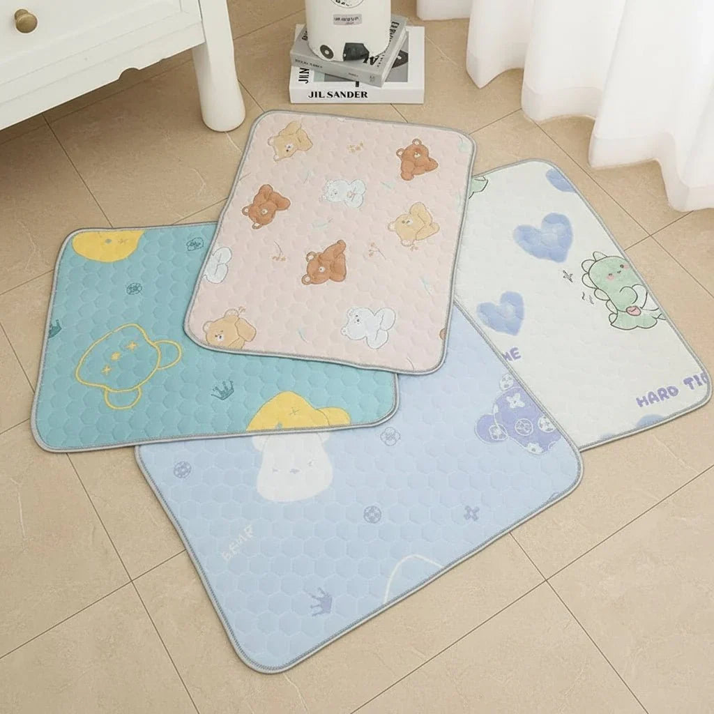 Koelmat voor honden en katten met ademend ice-silk