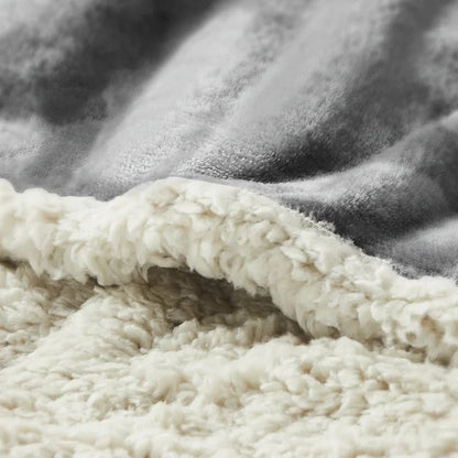 Zachte sherpa hondendeken voor bank en mand