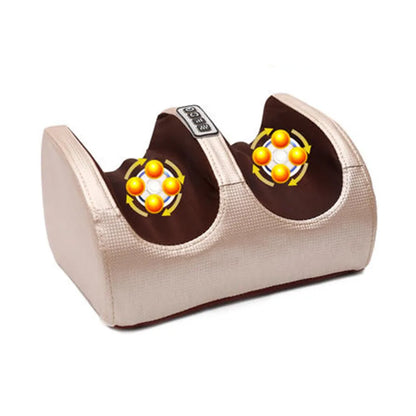 Elektrisch voetmassageapparaat met warmtefunctie en timer