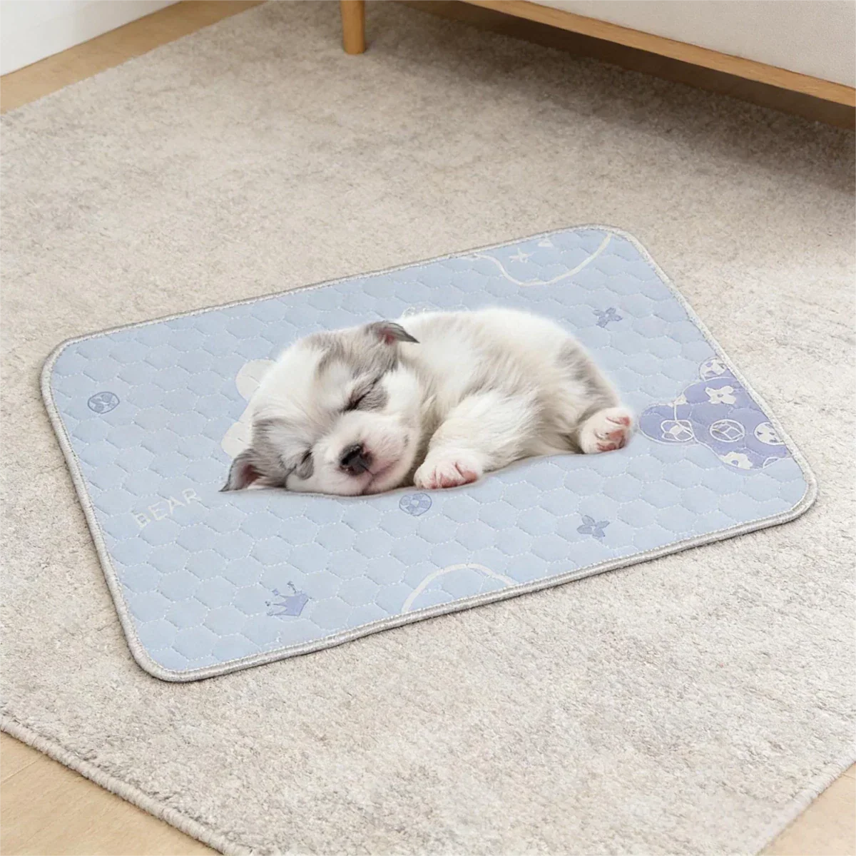Koelmat voor honden en katten met ademend ice-silk