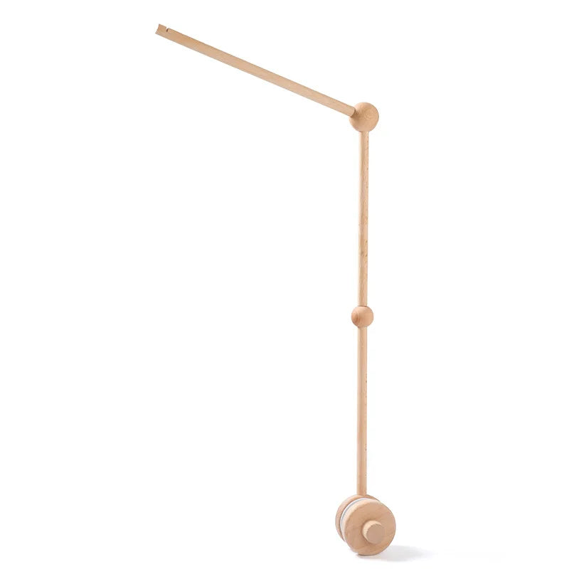 Houten Baby Mobiel met Viltberen