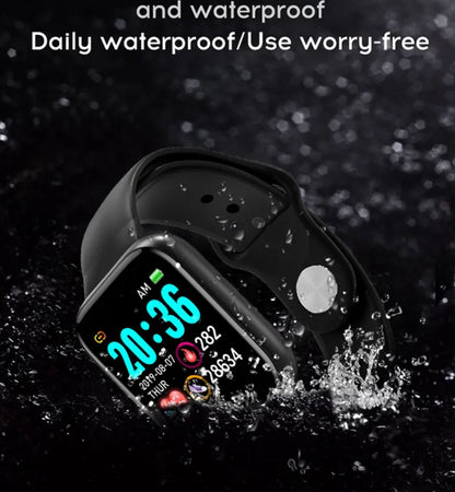 Smartwatch met Bluetooth - Hartslagmeter - Activity tracker - Waterbestendig