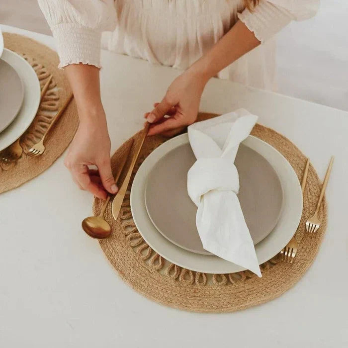 Rvs bestekset met minimalistisch design