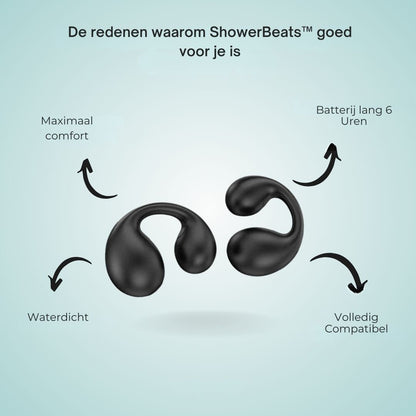 Waterdichte draadloze bluetooth oordopjes met oplaadcase