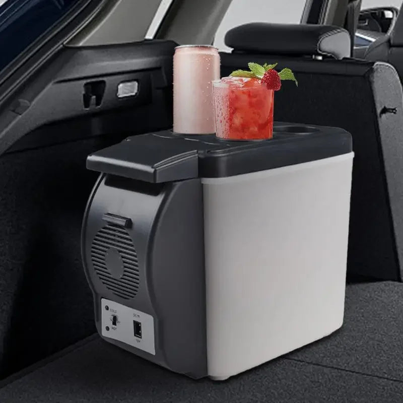 Elektrische autokoelbox van 6 l met warmhoudfunctie