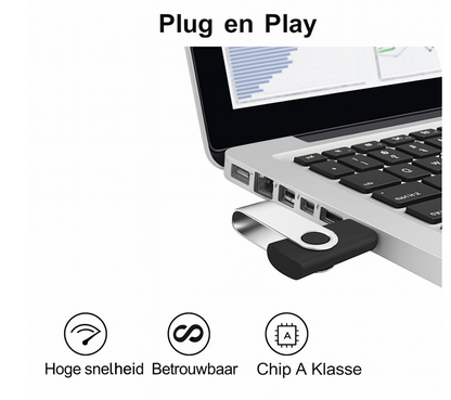 USB Geheugenstick 512 GB voor alle apparaten