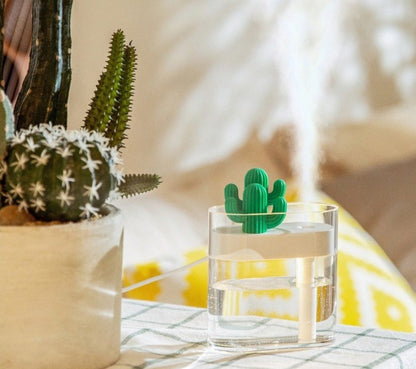 Ultrasone cactus aroma diffuser met ledverlichting van 160 ml
