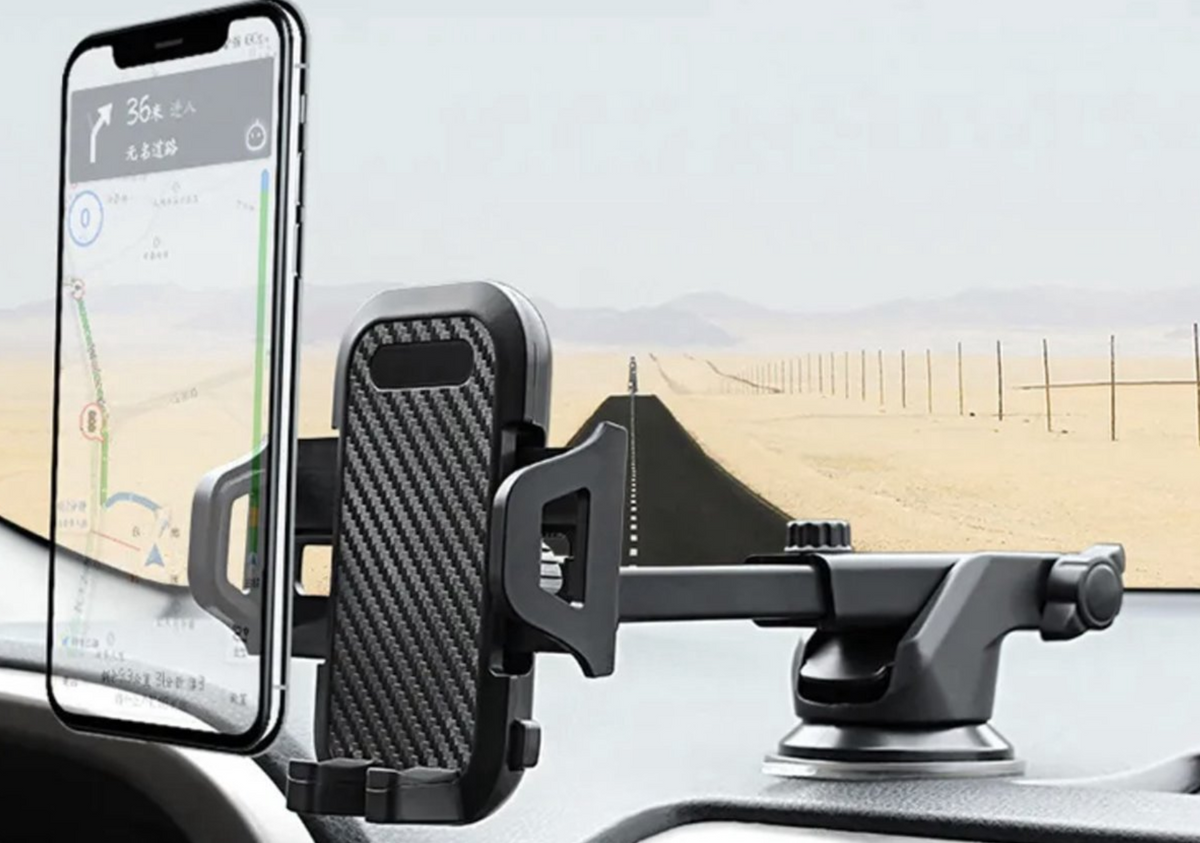 Universele Telefoonhouder Auto met Zuignap – Voorruit & Dashboard