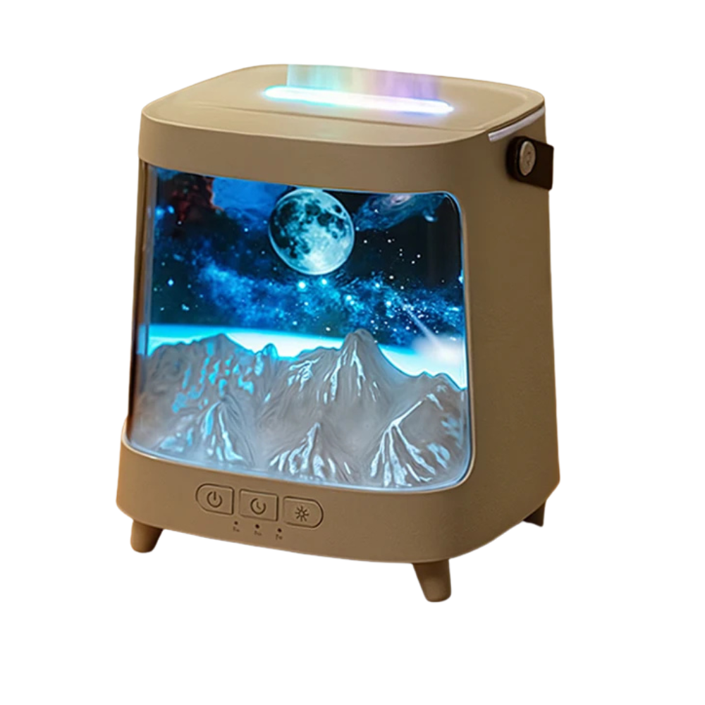 Aroma diffuser met vlameffect en afstandsbediening