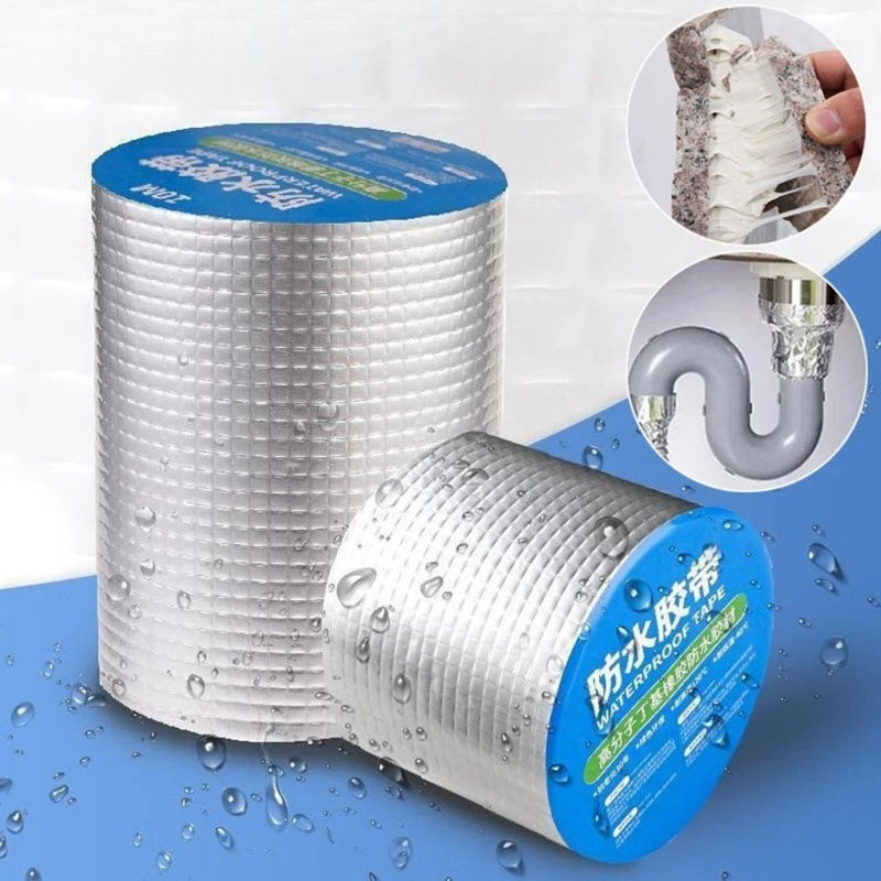Waterdichte reparatietape met sterke kleeflaag
