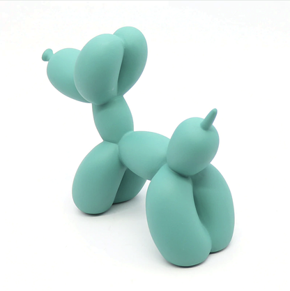 Canovo Ballonhond Beeldje van Polyresin met Matte Afwerking