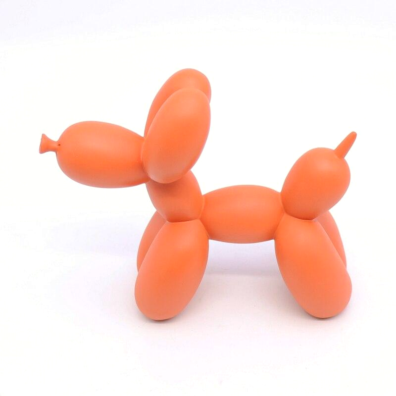 Canovo Ballonhond Beeldje van Polyresin met Matte Afwerking
