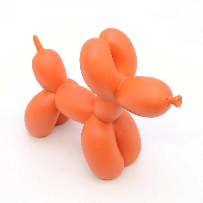 Canovo Ballonhond Beeldje van Polyresin met Matte Afwerking