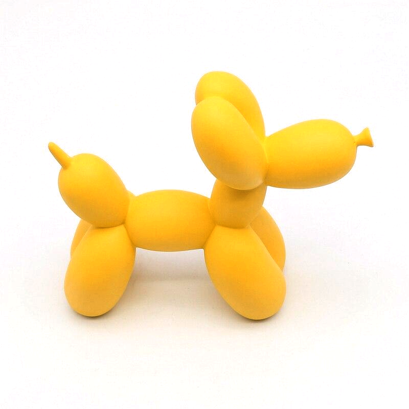 Canovo Ballonhond Beeldje van Polyresin met Matte Afwerking
