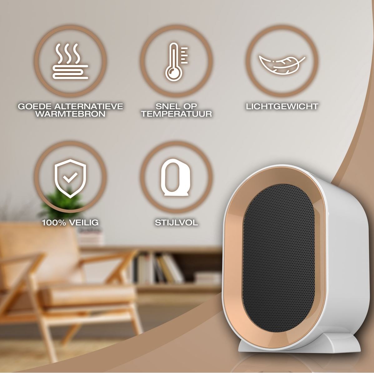 Elektrische verwarming 1200W