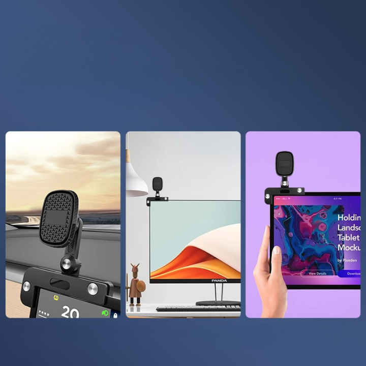 Magnetische auto telefoonhouder met schermbevestiging