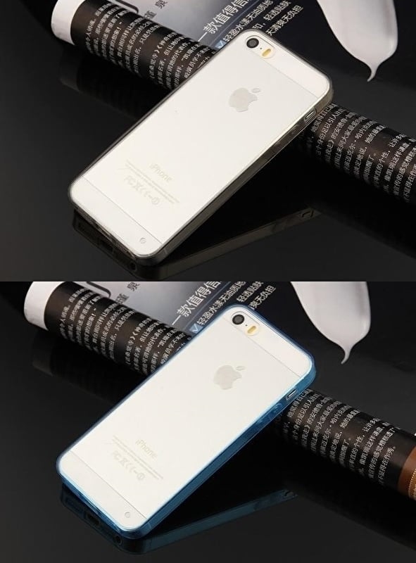 Ultra Hybrid Bumper Case voor iPhone 5 / 5S / SE met Dust Plugs