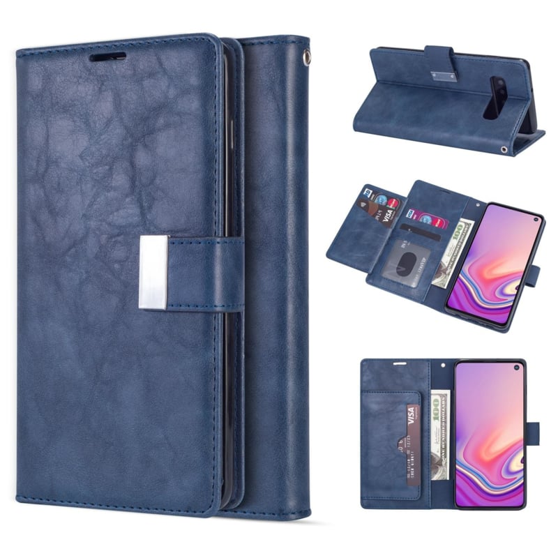 Leren bookcase telefoonhoesje voor Galaxy S20 Ultra