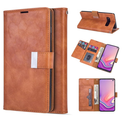Leren bookcase telefoonhoesje voor Galaxy S20 Ultra