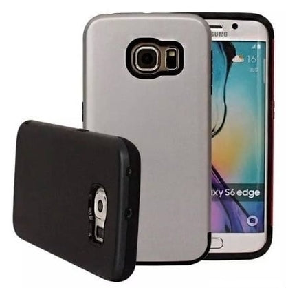 Dual layer hybrid armor hoesje voor Samsung Galaxy S6 Edge Plus