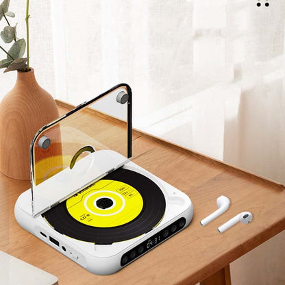 Draagbare cd-speler met bluetooth en oplaadbare batterij