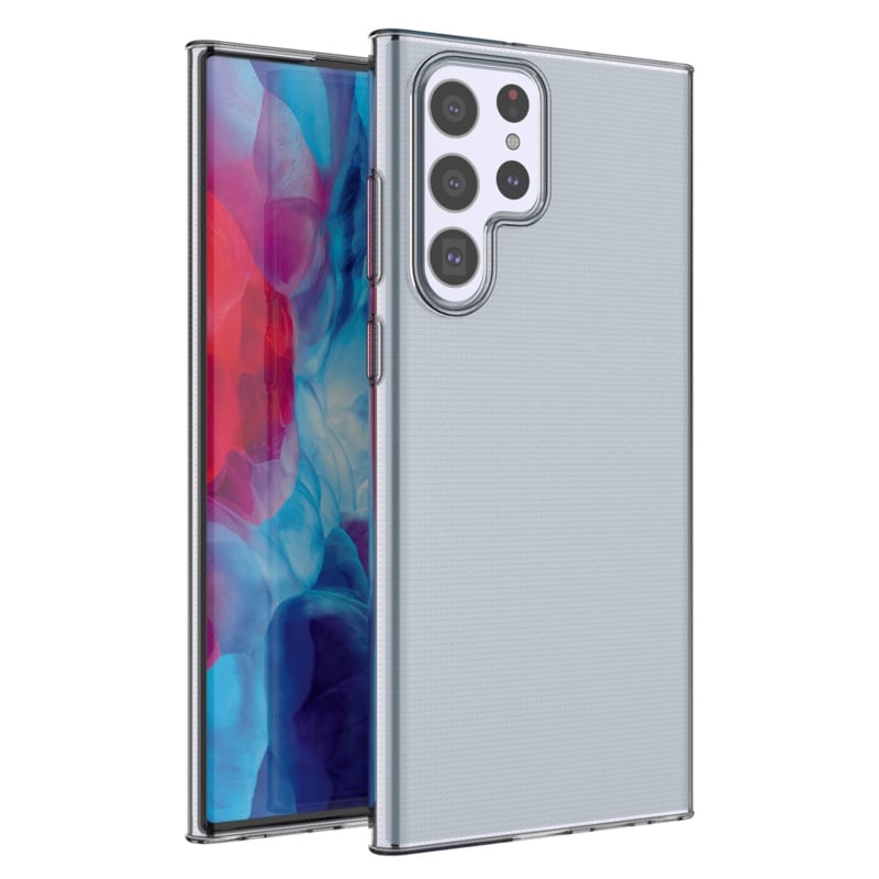 Transparant TPU telefoonhoesje voor Galaxy S22 Ultra