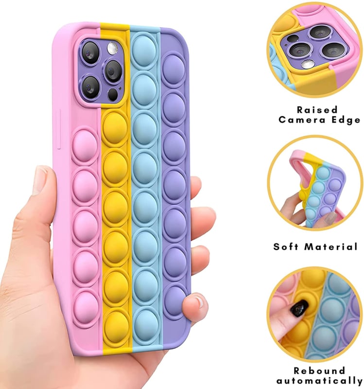 Siliconen Pop It Telefoonhoesje voor iPhone 7 Plus / 8 Plus