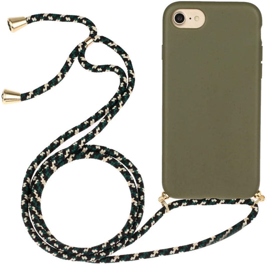 TPU hoesje met koord voor iPhone 7 / 8 / SE