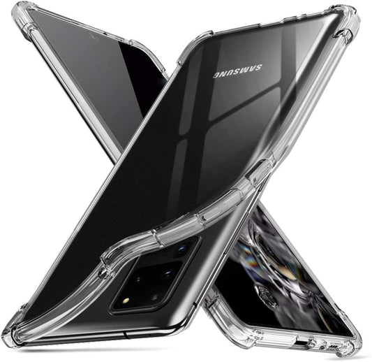 Transparant TPU hoesje met schokbestendige hoeken voor Galaxy S20 Plus