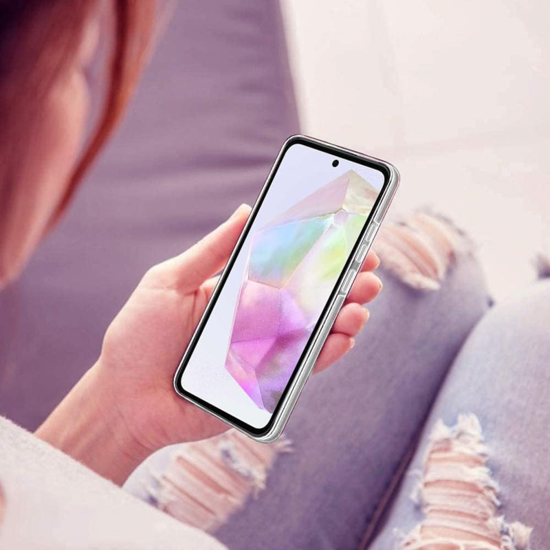 Transparant hybride 360 graden hoesje voor Samsung Galaxy A35 5G