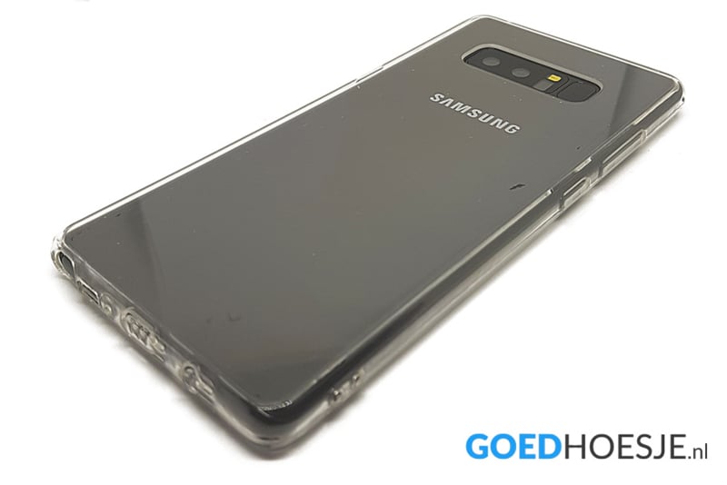 Transparant hybride telefoonhoesje voor Galaxy Note 8