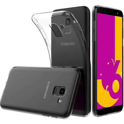 Transparant TPU telefoonhoesje voor Galaxy J6 2018