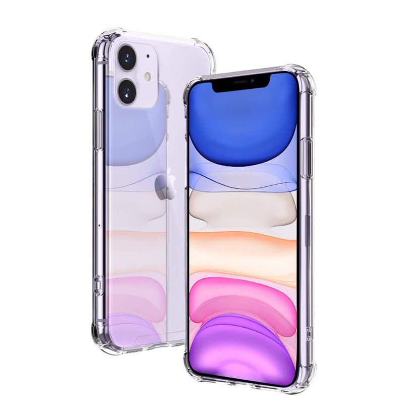 Transparant TPU hoesje voor iPhone 11 met luchtkussens