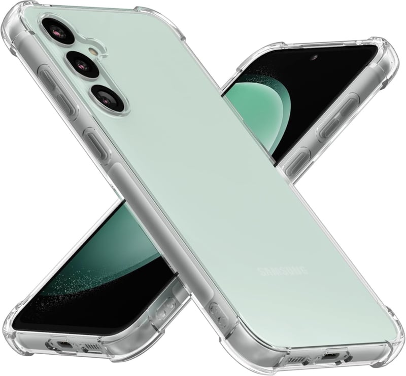Transparant TPU Telefoonhoesje met Air Cushion voor Samsung Galaxy S23 FE