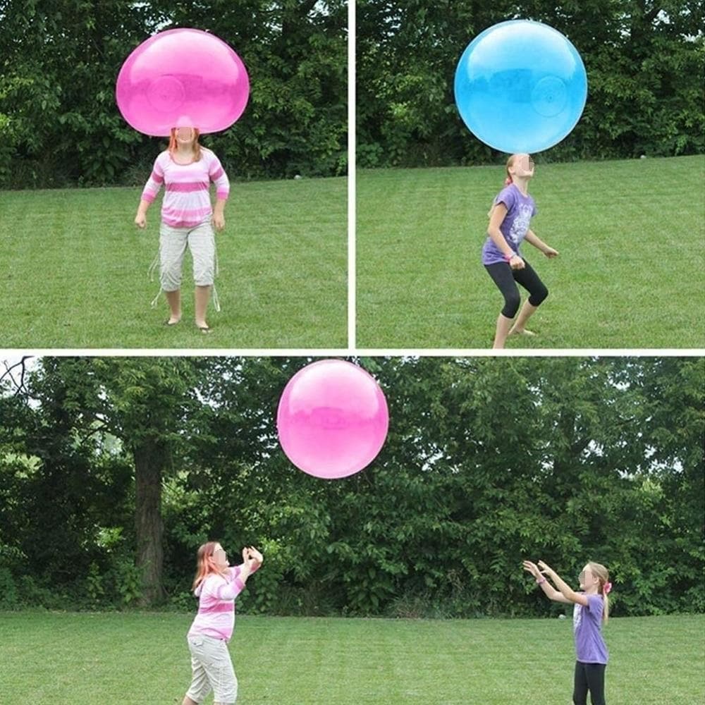 Opblaasbare speelbal van rekbaar polymeer voor kinderen