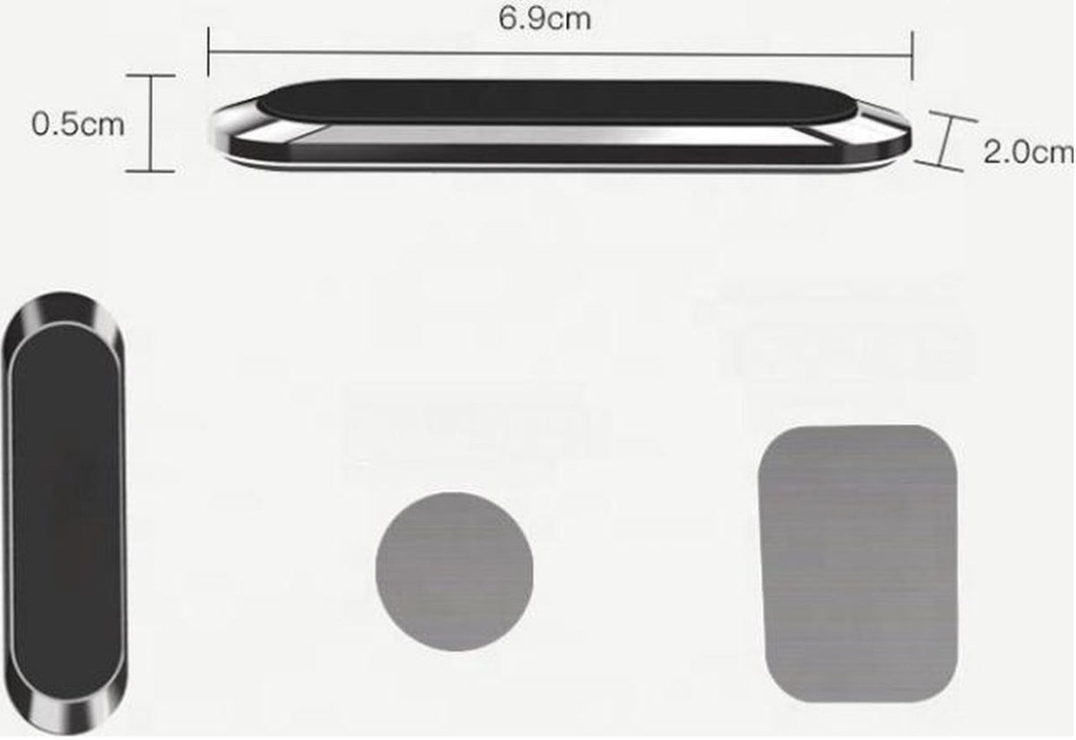 Magnetische autohouder voor smartphones met neodymium magneten