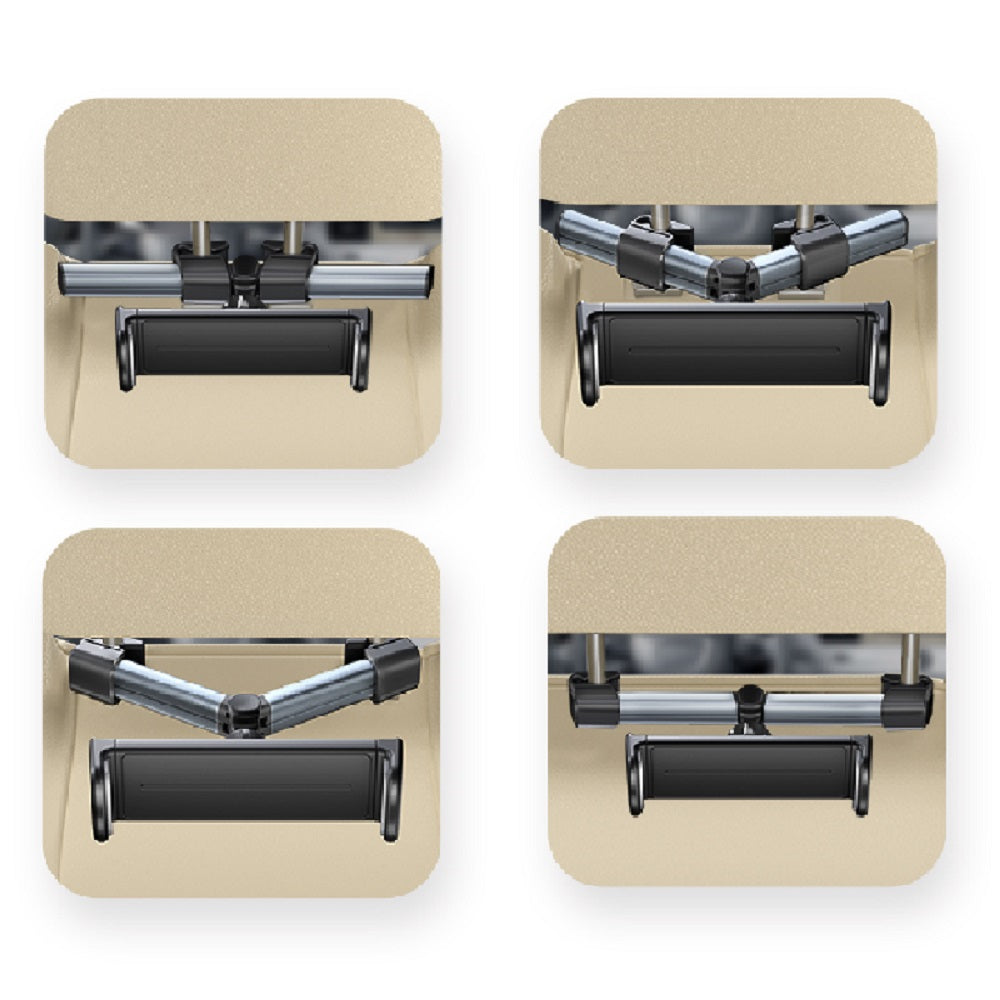 Universele auto tablethouder voor hoofdsteun 135-230 mm met 360 rotatie