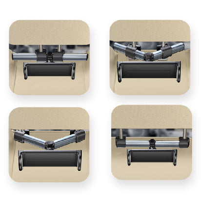 Universele auto tablethouder voor hoofdsteun 135-230 mm met 360 rotatie