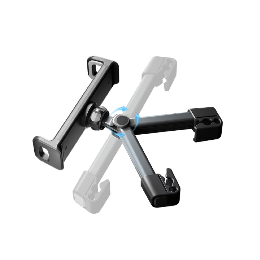 Universele auto tablethouder voor hoofdsteun 135-230 mm met 360 rotatie