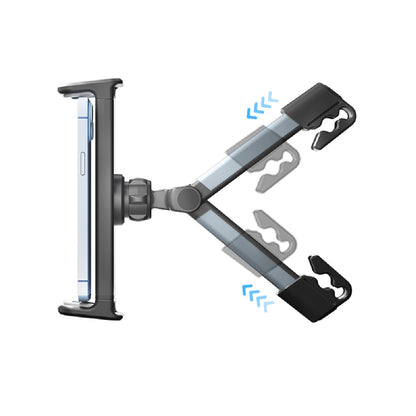 Universele auto tablethouder voor hoofdsteun 135-230 mm met 360 rotatie